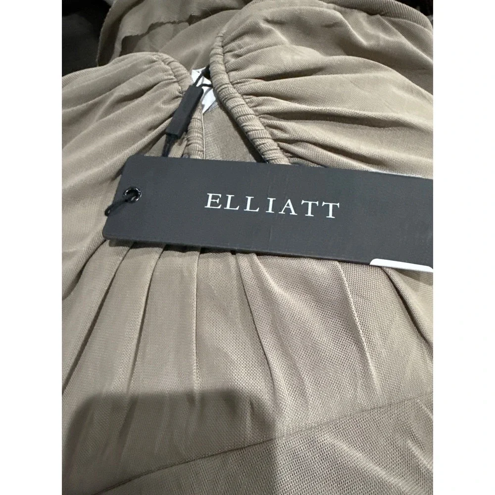 NWT Elliatt Phoebe Strapless Midi‎ Dress Sz Small $275